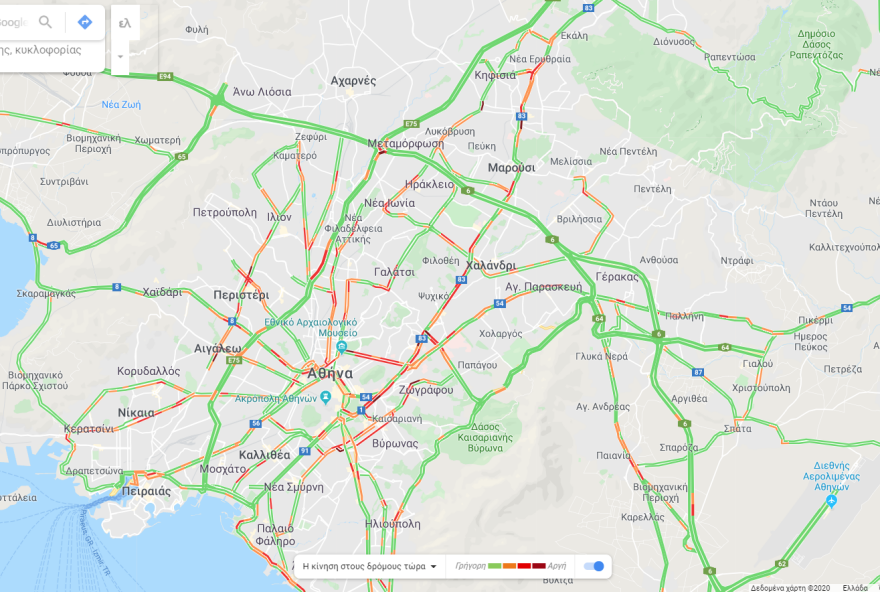 Κίνηση: Αποκαταστάθηκε η κυκλοφορία στο κέντρο - Ανοιχτοί οι δρόμοι 
