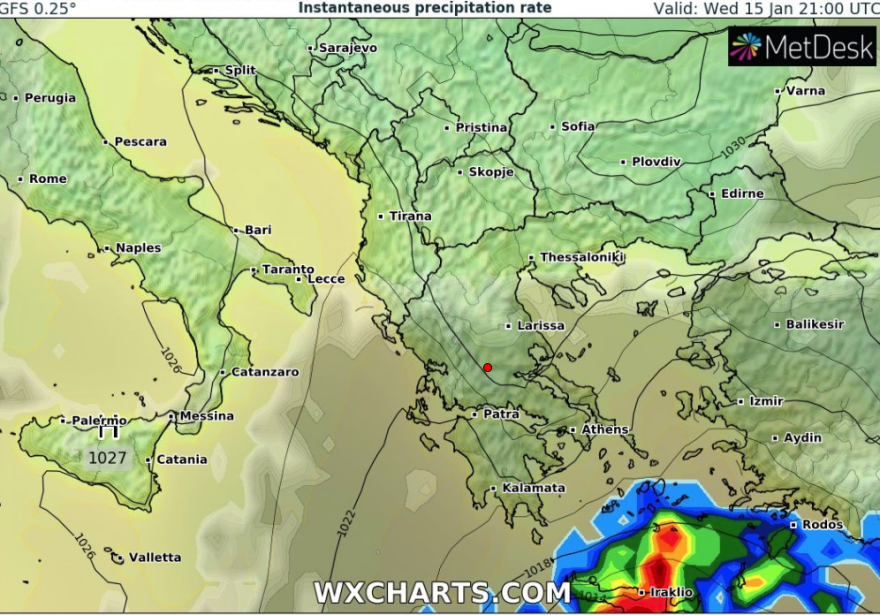 Καιρός: Έρχονται ισχυρές βροχές και καταιγίδες σε Κρήτη, Κυκλάδες, Δωδεκάνησα - Τι πρέπει να ξέρεις