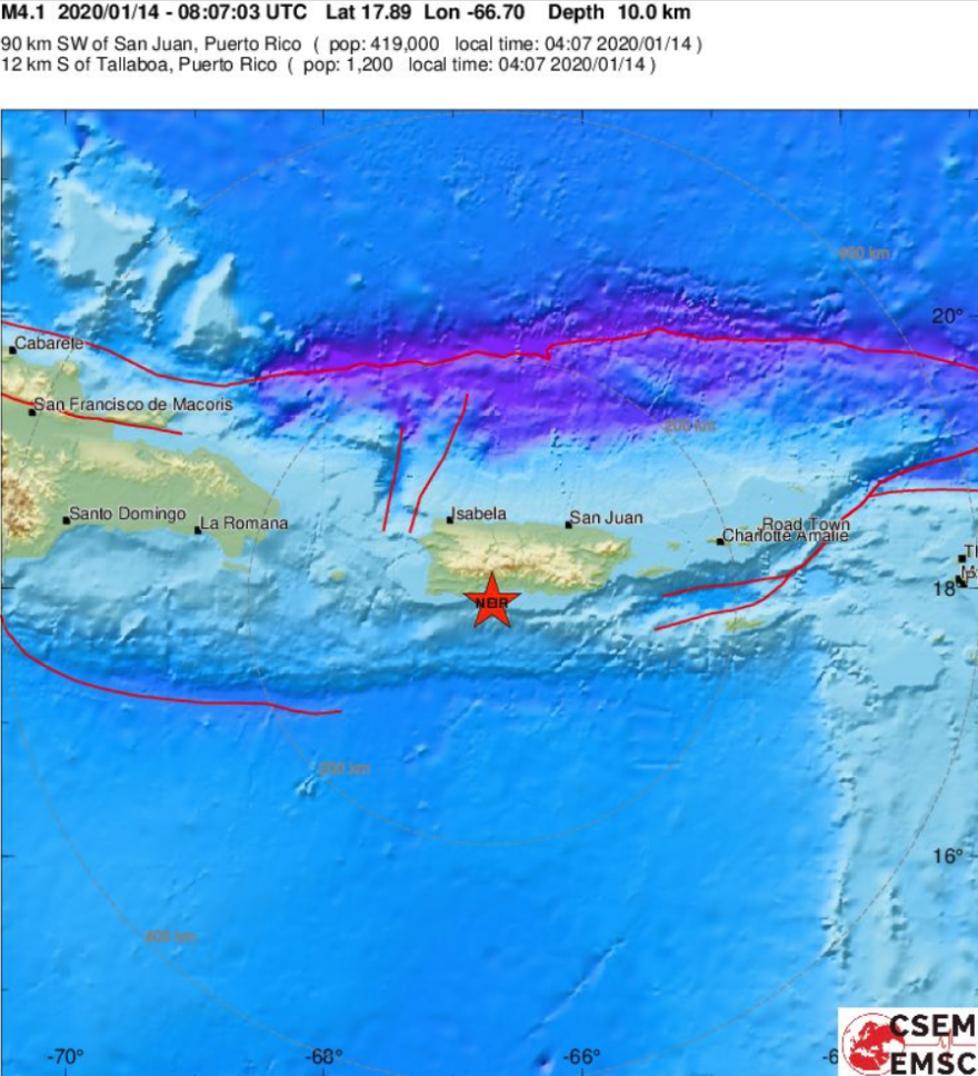 Σεισμός:  4,1 Ρίχτερ στο Πουέρτο Ρίκο - Ποιοι εκφράζουν φόβους για νέα ισχυρή σεισμική δόνηση 