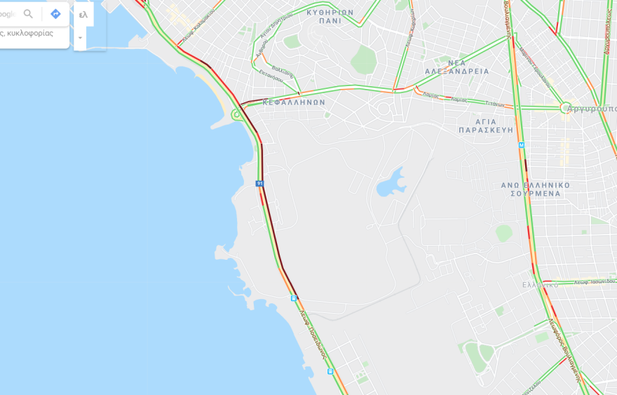 Κίνηση: Δευτέρα με μποτιλιάρισμα στους δρόμους - Ουρά χιλιομέτρων στην Ποσειδώνος 