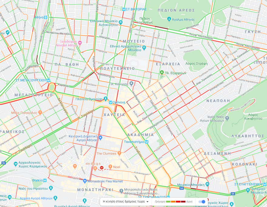 Κίνηση: Ομαλοποιήθηκε η κατάσταση στους δρόμους - Ανοιχτό το κέντρο