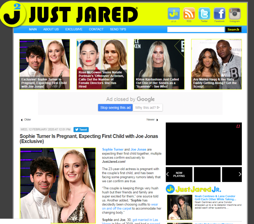 Game of Thrones: Η «Σάνσα Σταρκ» περιμένει το πρώτο της παιδί