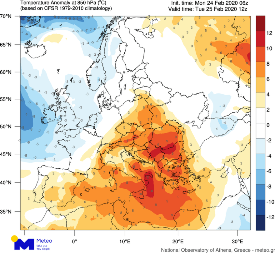 Καιρός: Ηλιοφάνεια με υψηλές θερμοκρασίες και σήμερα, αλλαγή σκηνικού από την Πέμπτη