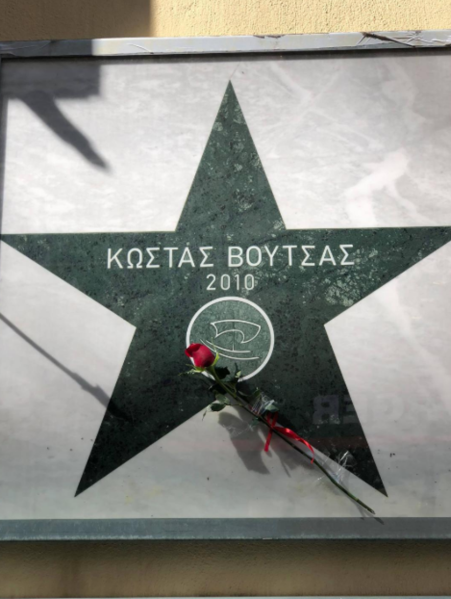 Ο Κώστας Βουτσάς έχει το δικό του Αστέρι στη Λεωφόρο της Δόξας 