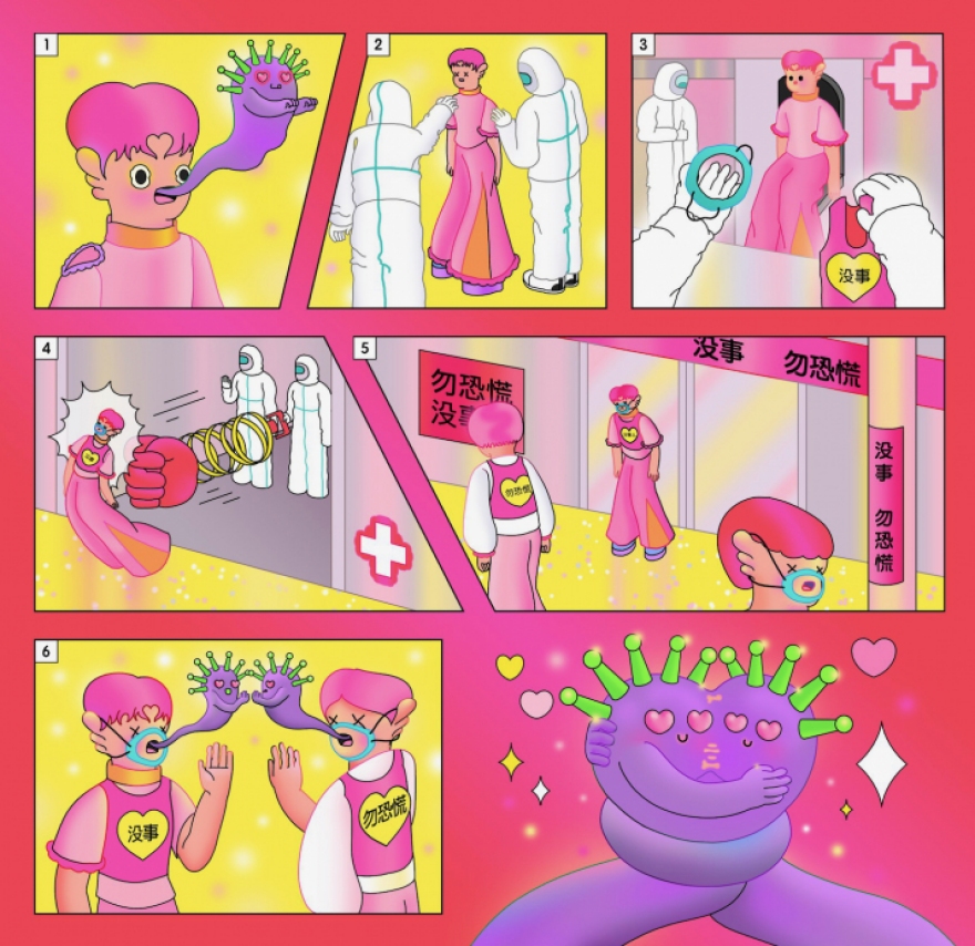 Κορωνοϊός: Καλλιτέχνες από όλο τον κόσμο δημιουργούν κόμιξ για τον ιό