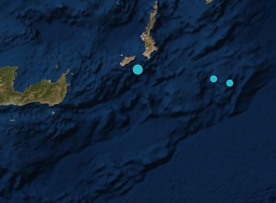Σεισμική δόνηση 4,2 Ρίχτερ ανοιχτά της Κάσου