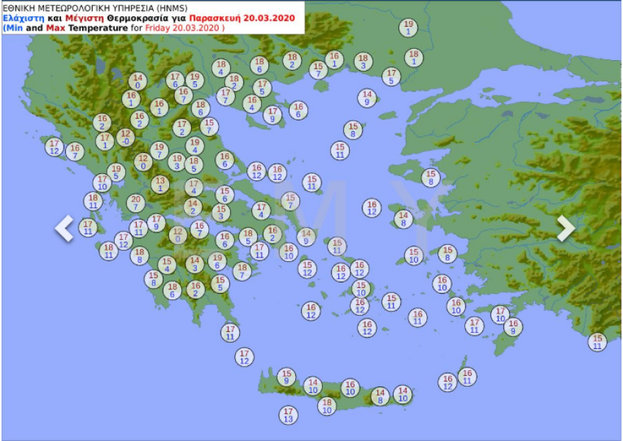 Καιρός: Μποφόρ και τοπικές βροχές την Τετάρτη