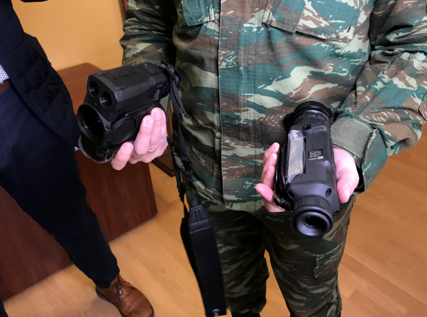 Θερμικές κάμερες στον στρατό χορήγησε το Επαγγελματικό Επιμελητήριο Θεσσαλονίκης