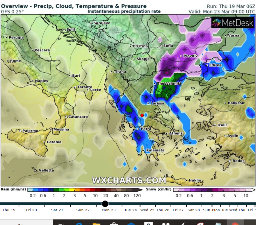 Καιρός: Κακοκαιρία από εβδομάδα με καταιγίδες και πτώση της θερμοκρασίας - Δείτε χάρτες και βίντεο 