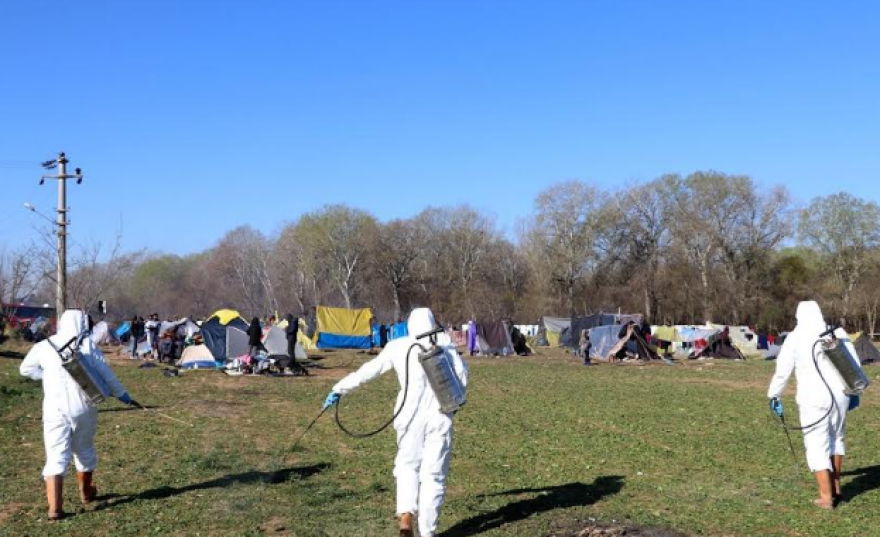 Κορωνοϊός - Καστανιές Έβρου:  Συνεχείς απολυμάνσεις στο Παζαρκουλέ