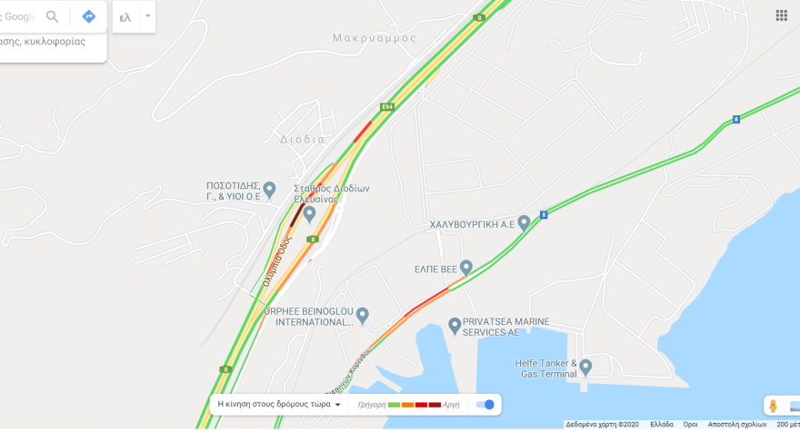 Κορωνοϊός: Ουρές στα διόδια της Ελευσίνας, παρά τις συστάσεις για περιορισμό των μετακινήσεων