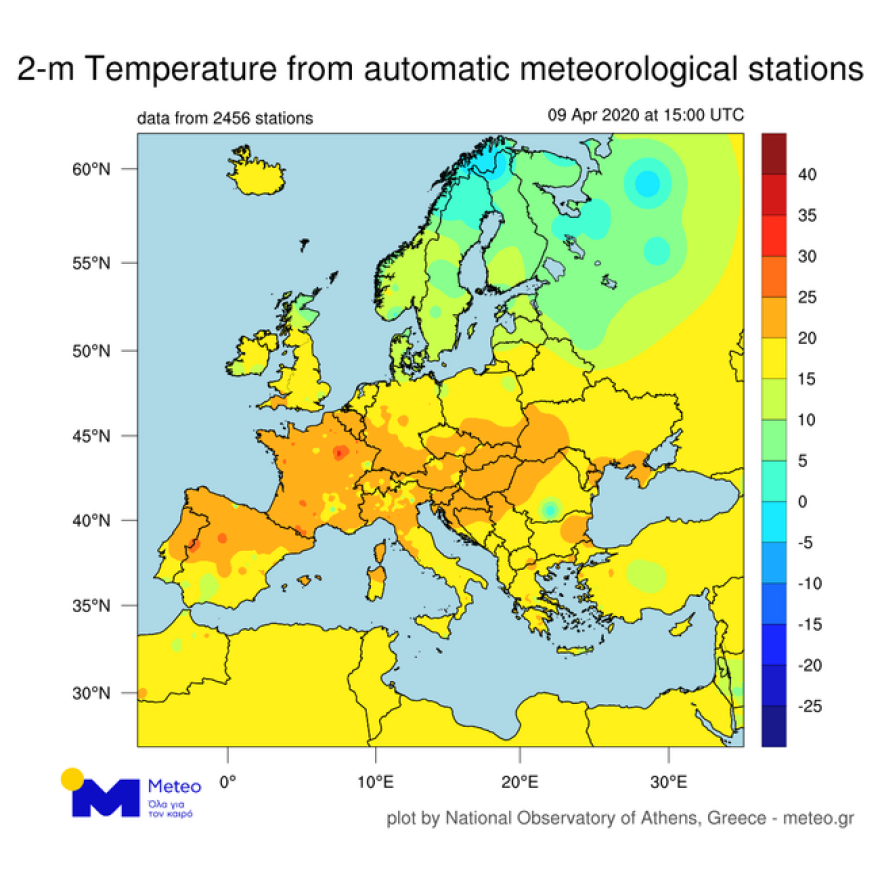 Καιρός: Καλοκαιρινές θερμοκρασίες την Παρασκευή σε όλη τη χώρα 
