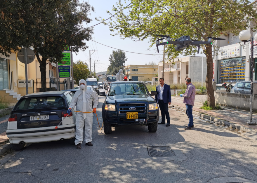 Κορωνοϊός - Δήμος Φυλής: Επιστράτευσαν drone για να ελέγχουν συνοικίες που κατοικούν Ρομά 