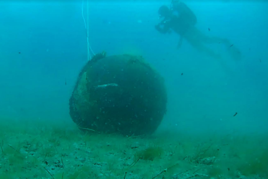 Νάρκη ενός τόνου στη Νέα Μηχανιώνα: Επιστρατεύονται βατραχάνθρωποι για να την εξουδετερώσουν 