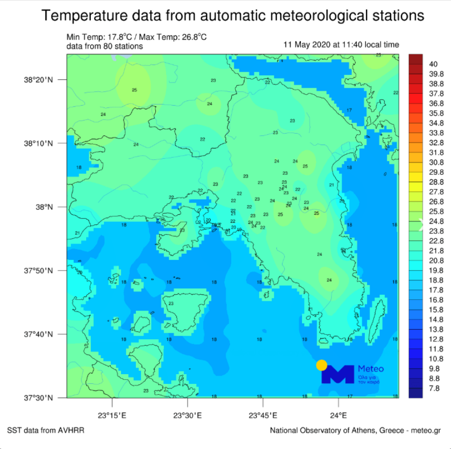 Καιρός: Ψηλά ο υδράργυρος σήμερα στην Κρήτη - Έως και 30 βαθμοί σε κεντρική και δυτική Ελλάδα