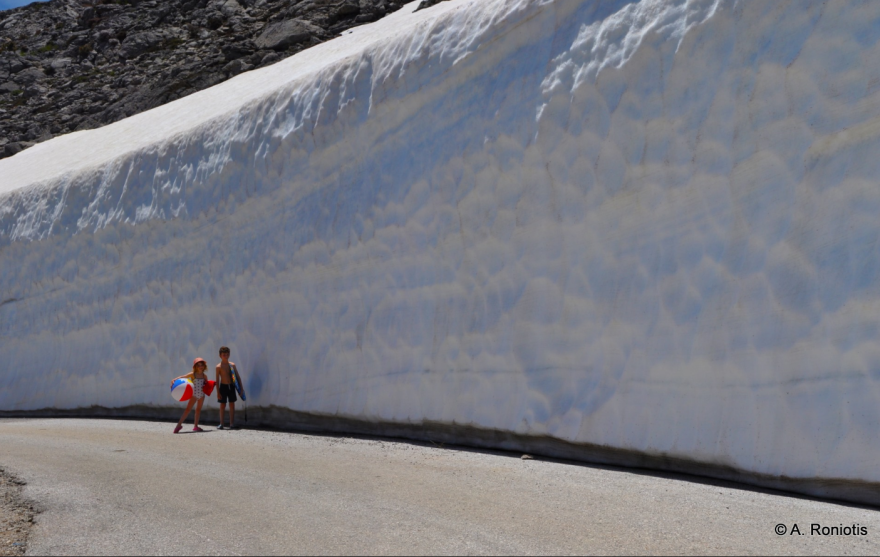 Οι φωτογραφίες από τη… χιονισμένη Κρήτη που έγιναν viral