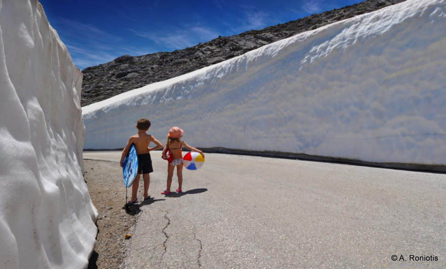 Οι φωτογραφίες από τη… χιονισμένη Κρήτη που έγιναν viral