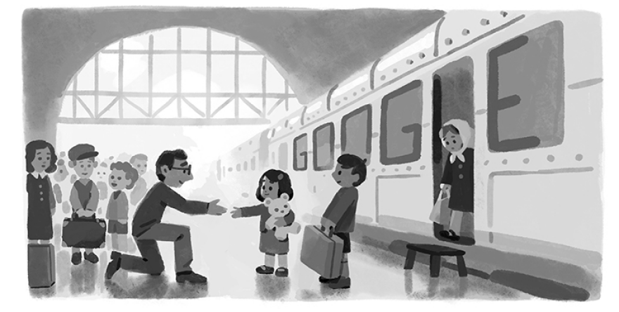 Nicholas Winton: Το Google τιμά με doodle τον Βρετανό ανθρωπιστή - Πώς διέσωσε πάνω από 600 παιδιά