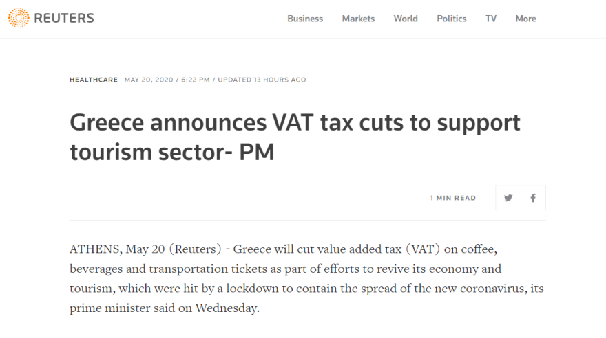 Τουρισμός: Τα διεθνή ΜΜΕ καλωσορίζουν το άνοιγμα της σεζόν στις 15 Ιουνίου στην Ελλάδα