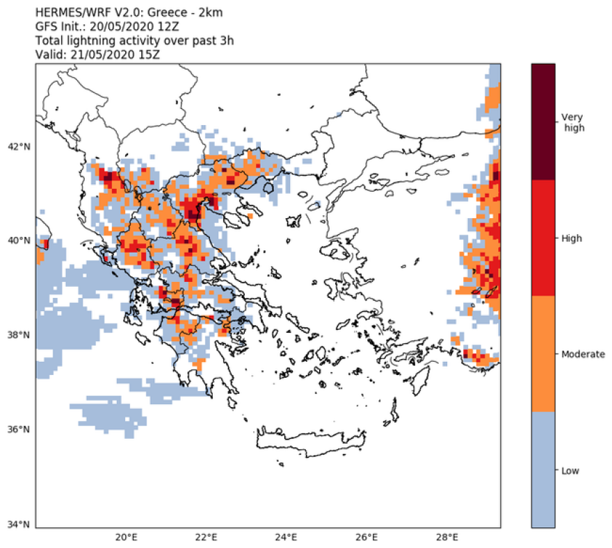 Καιρός: Από πού ξεκινούν οι ισχυρές καταιγίδες - Η εξέλιξη της κακοκαιρίας σε χάρτες 