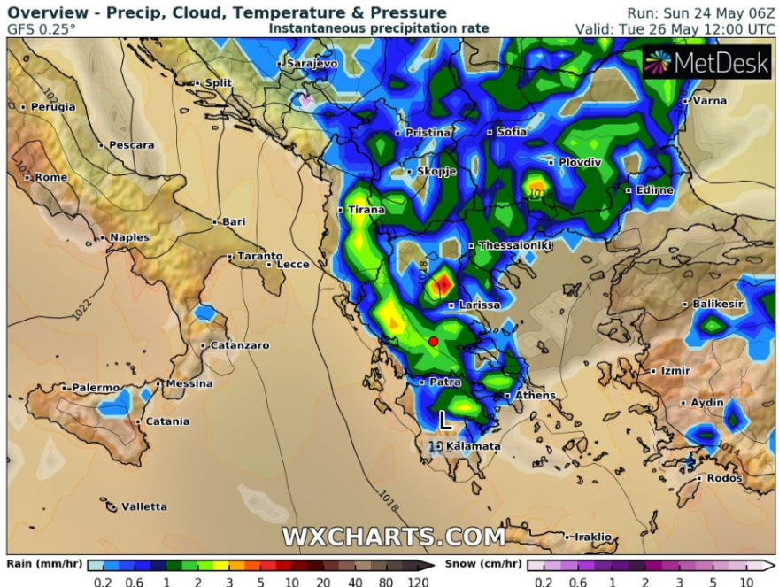 Καιρός: Εβδομάδα με βροχές, καταιγίδες και πτώση της θερμοκρασίας - Ποιες περιοχές θα επηρεαστούν 