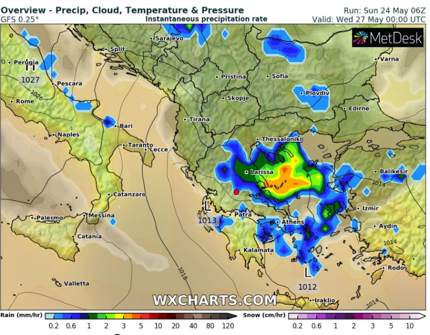 Καιρός: Εβδομάδα με βροχές, καταιγίδες και πτώση της θερμοκρασίας - Ποιες περιοχές θα επηρεαστούν 