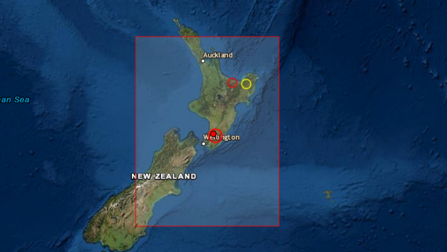 Ισχυρός σεισμός 5,9 Ρίχτερ ταρακούνησε τη Νέα Ζηλανδία