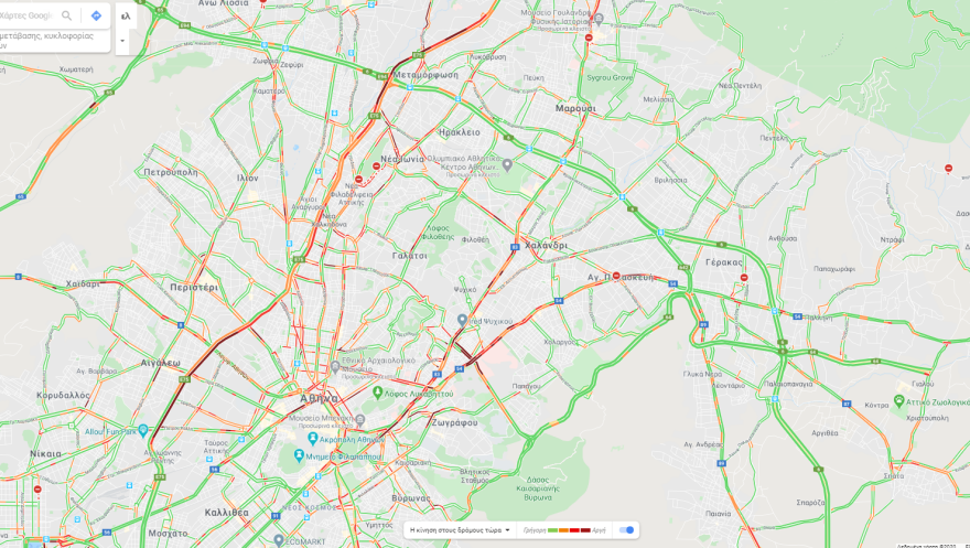 Καιρός: Ισχυρή καταιγίδα με κεραυνούς χτυπά την Αττική - Πώς θα εξελιχθούν τα φαινόμενα