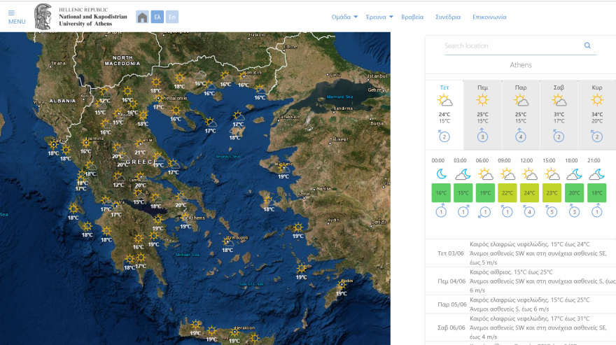 Καιρός στην Αθήνα: Καταιγίδες και σήμερα - Πού θα φτάσει η θερμοκρασία