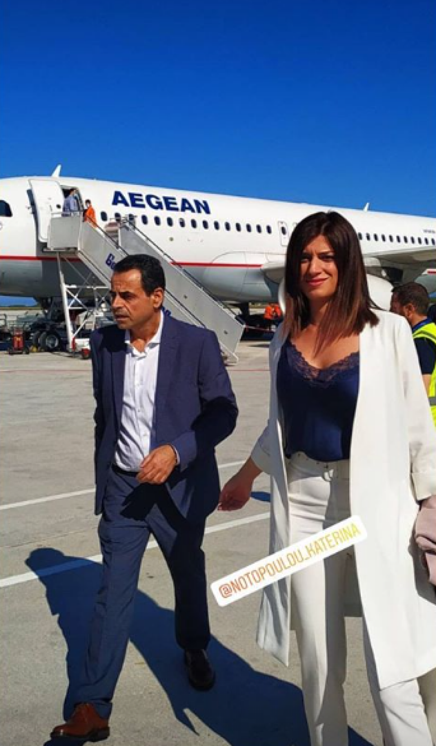 Έκλεψε τις εντυπώσεις στη Ρόδο η Νοτοπούλου 