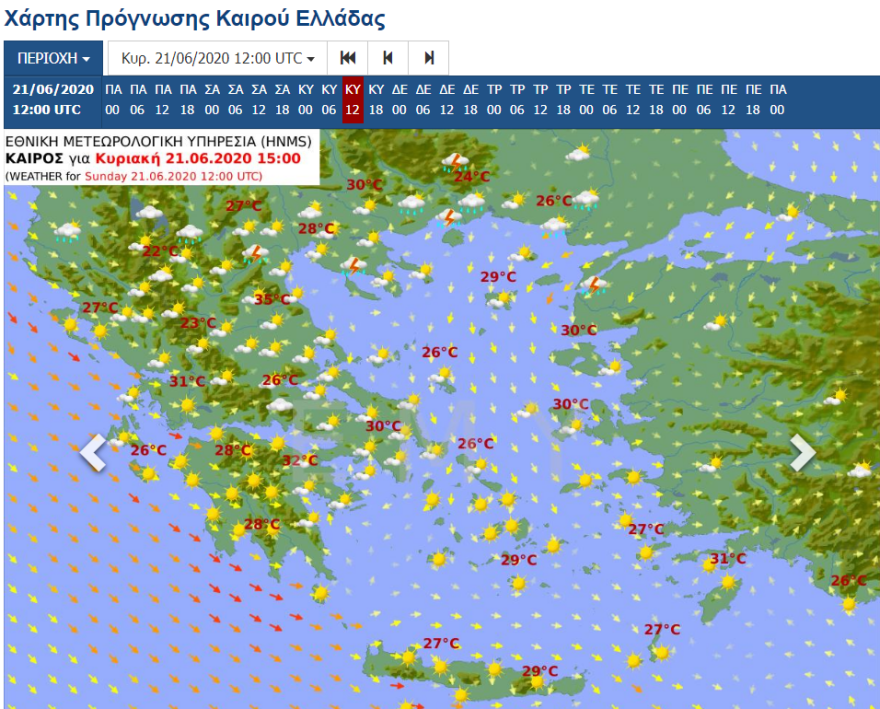 Καιρός: Θερμοκρασίες για θάλασσα το ΣΚ - Αστάθεια από Κυριακή