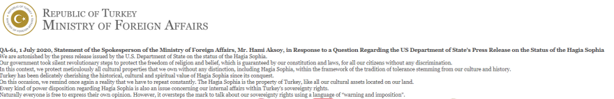 Αγία Σοφία: Μόλις 17' κράτησε η συνεδρίαση του τουρκικού δικαστηρίου - Το «μπαλάκι» στον Ερντογάν