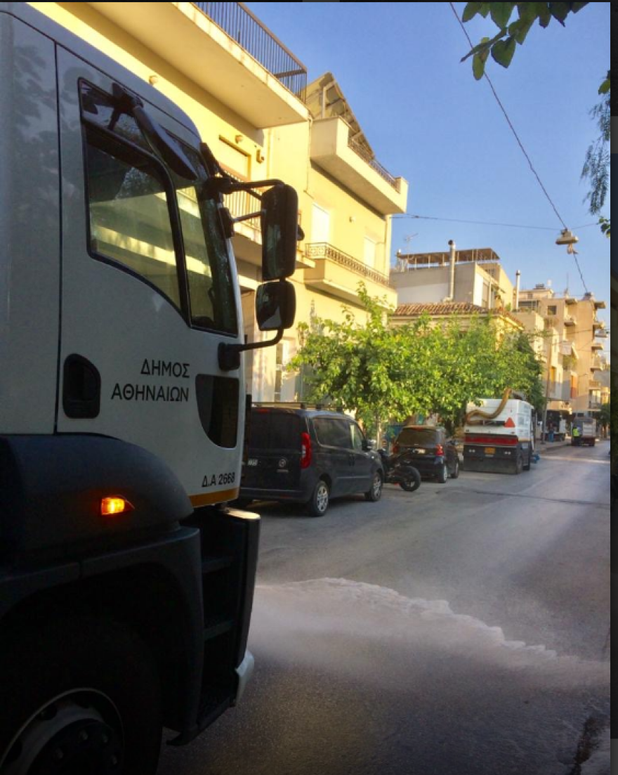 Δήμος Αθηναίων: Κυριακάτικη επιχείρηση καθαριότητας στο Μεταξουργείο 