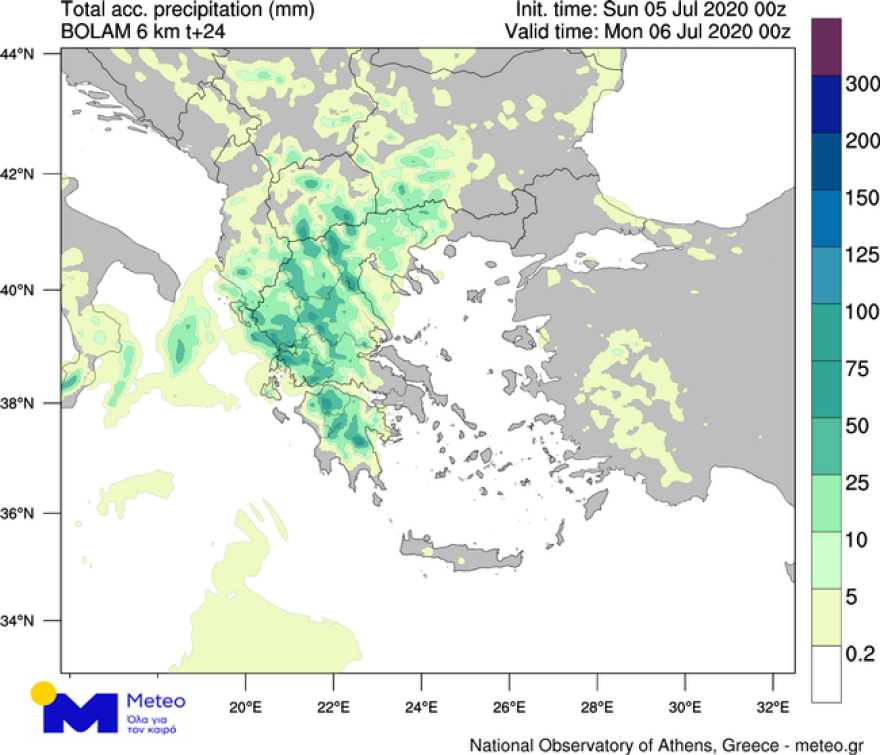 Καιρός: Ισχυρές καταιγίδες και χαλάζι - 36άρια σε ανατολικό Αιγαίο και Θράκη