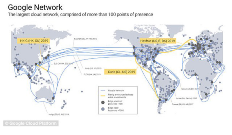 Google - Σεισμοί: Η  Google χρησιμοποιεί το υποθαλάσσιο δίκτυό της για ταχύτερη «ανίχνευση» σεισμών - τσουνάμι 