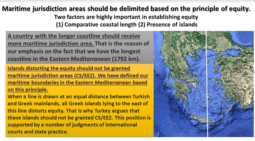 Ελληνοτουρκικά: Τούρκος διπλωμάτης διχοτομεί το Αιγαίο Πέλαγος, ανατολικά της… Εύβοιας
