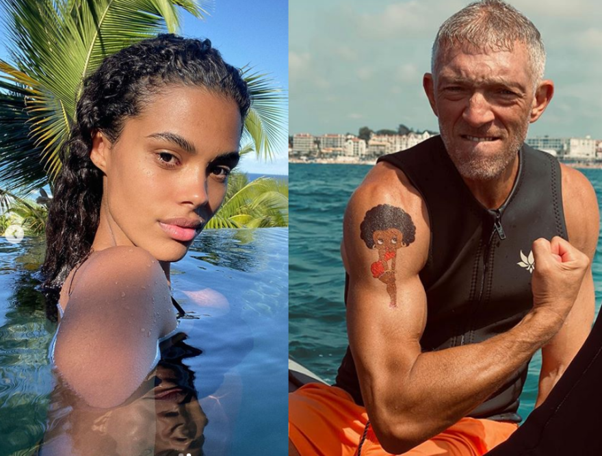 Ο Βενσάν Κασέλ χτύπησε τατουάζ στο μπράτσο του την 23χρονη καλλονή σύζυγό του