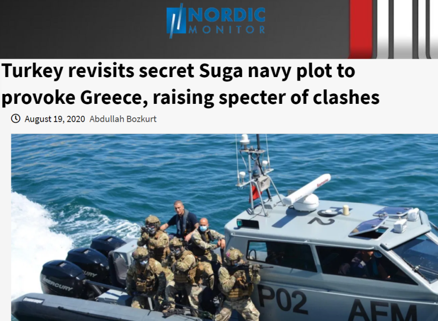 Nordic Monitor: Η Τουρκία επανεξετάζει το μυστικό ναυτικό σχέδιο Suga