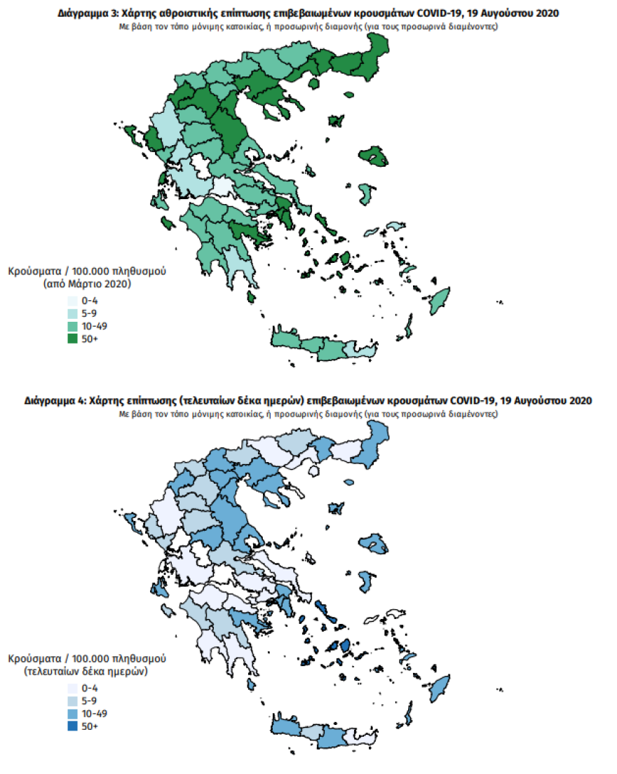 Κρούσματα κορωνοϊού: Ανακοινώθηκαν 217 καταγεγραμμένα - Δύο νέοι θάνατοι
