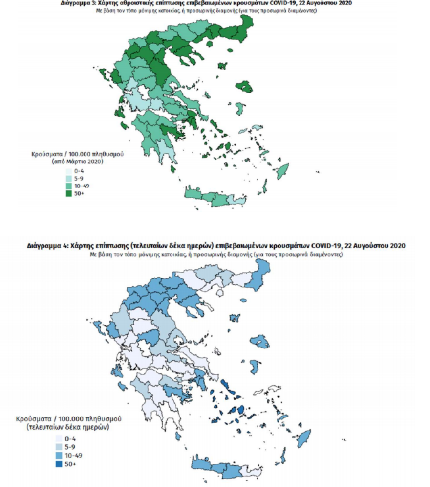 Κρούσματα κορωνοϊού: Στα 264 το τελευταίο 24ωρο