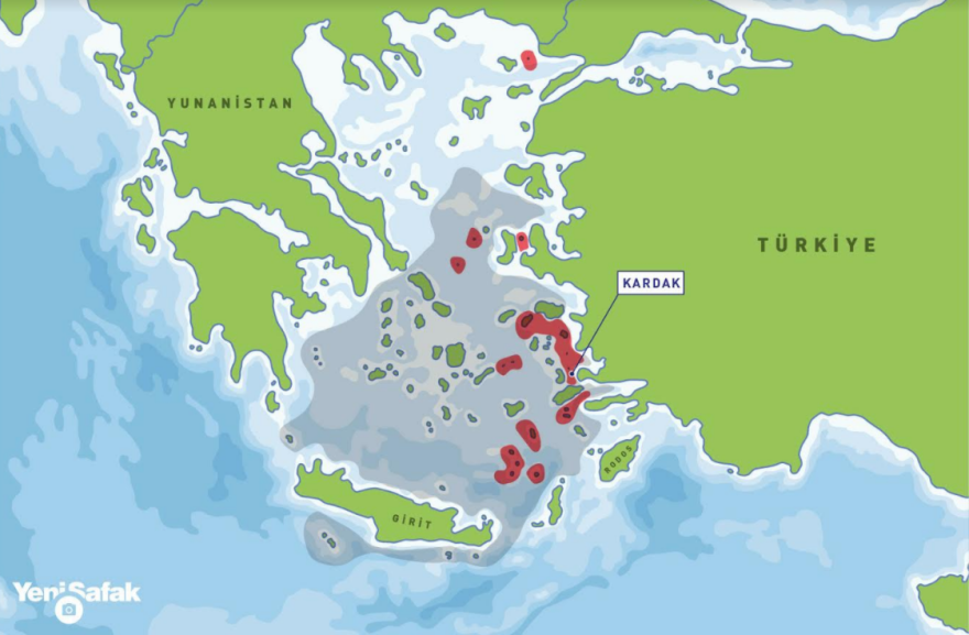 Το Oruc Reis θα συνεχίσει προς Καστελόριζο - «Casus belli» η επέκταση των χωρικών υδάτων, λέει η Yeni Safak 