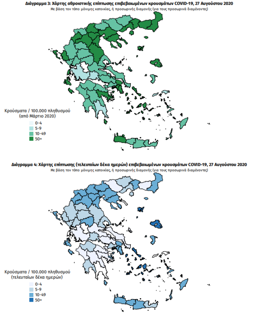 Κορωνοϊός: Στα 259 τα νέα κρούσματα - Επτά θάνατοι