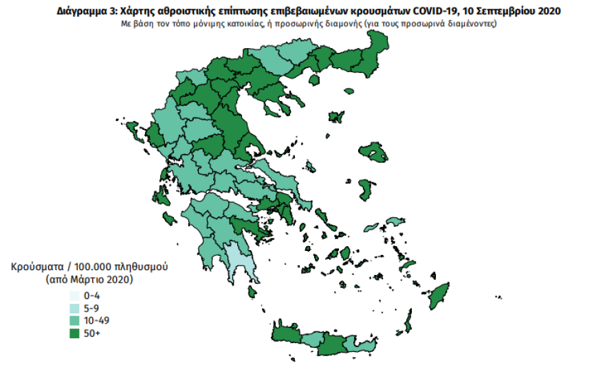 Άλμα στα 372 νέα κρούσματα κορωνοϊού - Τα μισά από γνωστές εστίες