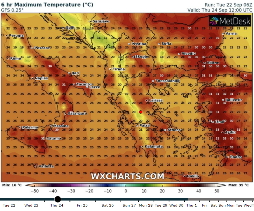 Έκτακτο δελτίο καιρού: Ισχυρές βροχές και καταιγίδες - Πού αναμένεται χαλάζι