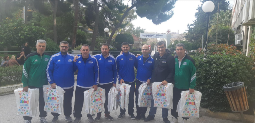 Η ποδοσφαιρική αλληλεγγύη των Σταθερών Συγκοινωνιών 