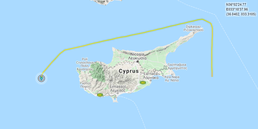 Επανέρχεται στην κυπριακή ΑΟΖ το «Μπαρμπαρός» - Νέα NAVTEX - Δείτε χάρτη