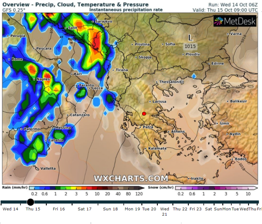 Καιρός: Κακοκαιρία με καταιγίδες, νέοι χάρτες - Χειμώνας από εβδομάδα