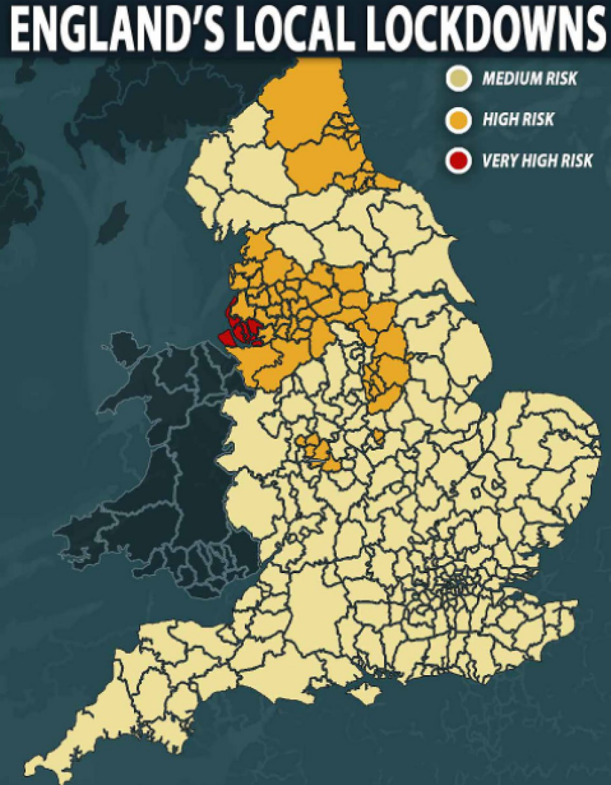 Βρετανία: Εξετάζουν «lockdown» και στο Μάντσεστερ - Αντιδράσεις για πάρτι στο Νιουκάστλ (βίντεο)