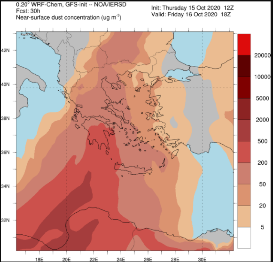 Καιρός: Καταιγίδες από τα δυτικά - Ανεμοστρόβιλοι στο κεντρικό Ιόνιο