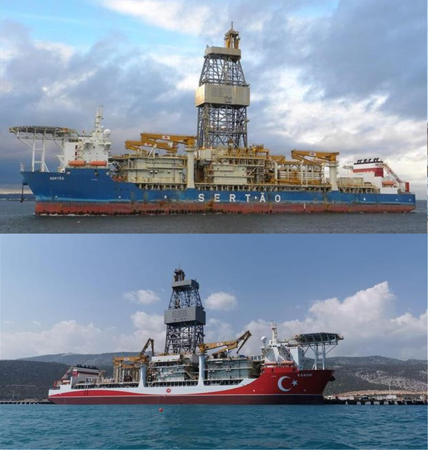 Στην Κωνσταντινούπολη «έδεσε» το τουρκικό γεωτρύπανο Κανουνί